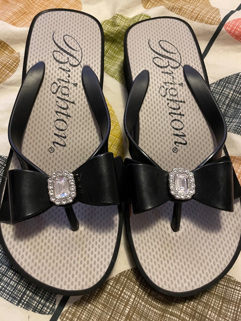 Brighton Bowie Wedge Flip Flops - 7